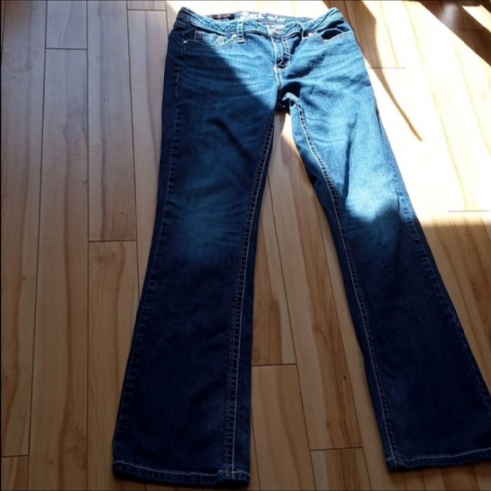 Rock 47 Wrangler Low Rise Bootcut Jeans